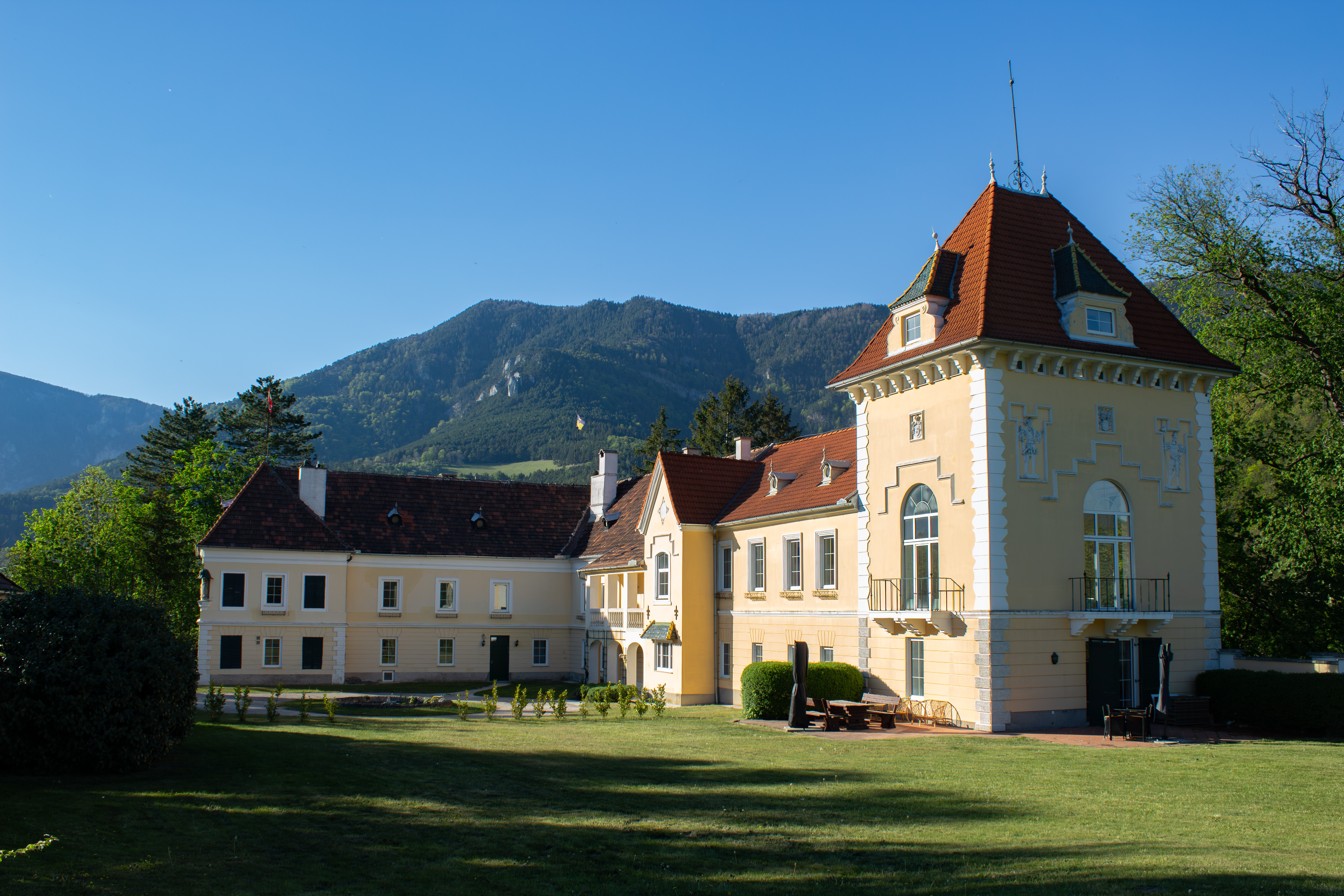Schloss Mühlhof und Garten